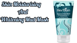 Herbion Seaweed Mud Mask Review  Advance Whitening Mask [upl. by Pacien]