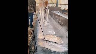 Steel pipe galvanizing process Good tools and machinery make work easy [upl. by Haidej]