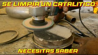 Así se limpia un catalítico  DICA MUFFLER [upl. by Sabas]