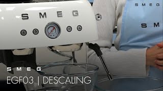 How to Descale your Machine  Smeg EGF03 [upl. by Prior105]