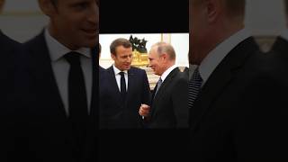 Putin with Macronrussia france respect macron shortsfeed putinvladimir [upl. by Leor]