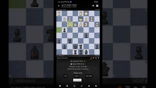 Kings Pawn Game  Leonardis Variation 1 Chess Shorts Not a Stoic [upl. by Anileda]