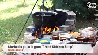 Ciorba de pui a la grec  Greek Chicken Soup [upl. by Deerdre]