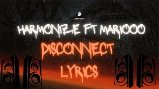 Harmonize ft Marioo  Disconnect  Official Lyrics [upl. by Burley]