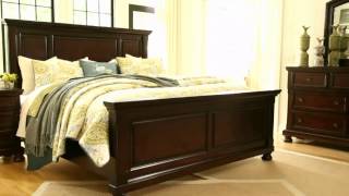 Ashley Furniture HomeStore  Porter Panel Bed [upl. by Airb]