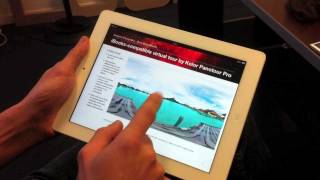 iBooks amp Panotour Pro displaying 360° virtual tours into a digital book [upl. by Jehovah]