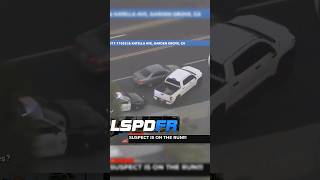 Crazy police chase ending pit maneuver gone wrong [upl. by Hays]