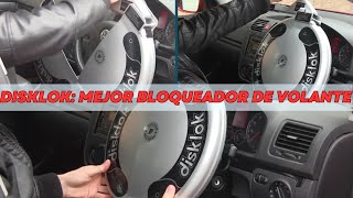 🔗DISKLOK Mejor Bloqueador de Volante  Mejor Antirrobos de Auto [upl. by Krys]