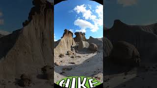 Hiking the badlands of Makoshika State Park Montana Hike 360° VR Video [upl. by Ssecnirp]