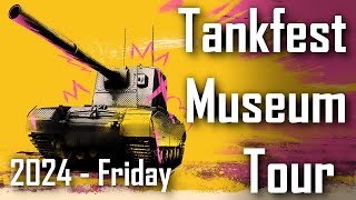 The Tank Museum Tour  Friday  Tankfest 2024 [upl. by Pogue]