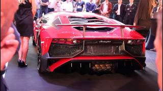 Aventador SV Roadster Announcement  SV Coupe Presentation [upl. by Nimoynib]