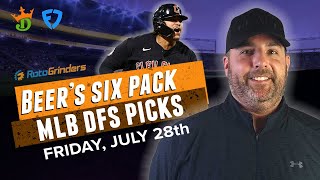 DRAFTKINGS amp FANDUEL MLB PICKS TODAY 72823  DFS 6 PACK [upl. by Kristoffer]