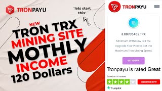 tron payu  tron pay mining  making account on tron payu  tron payu mining website  tron trx [upl. by Perreault]