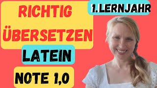 Übersetzung Latein 1 Lernjahr [upl. by Yrffoeg477]