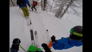 Courmayeur offpiste skiing amp learning italian [upl. by Alemat]