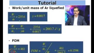 Mod01 Lec14 Gas Liquefaction and Refrigeration Systems VII [upl. by Araiek60]