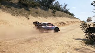 EA WRC 24 Season 1  Running with Damage  Toyota Yaris  Rally Mexico [upl. by Lan]