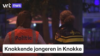 Nederlandse jongeren knokken in Knokke lokale politie wordt bijgestaan door Nederlandse collegas [upl. by Rizan]