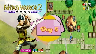 JAVA GAME  Fantasy Warrior 2 GOOD  DAY 5 [upl. by Johppa]