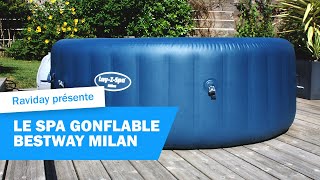 Spa Bestway Milan le 1er spa gonflable connecté [upl. by Yancy]