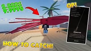 HOW TO CATCH EASY COLOSSAL SQUID in FISCH  Roblox [upl. by Yuzik528]