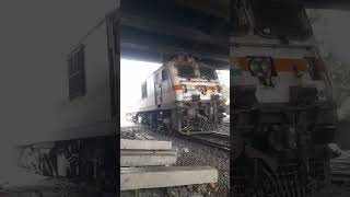 Train running status Train shorts viralvideo [upl. by Lateh136]