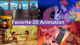 Favorite 2D Hand Drawn Animated Films [upl. by Blaise]