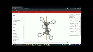 Symmetry in Ethane Staggered Form  D3d Point Group [upl. by Laeria]