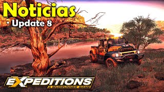 Noticias  Expeditions A MudRunner Game  Actualización 8 [upl. by Hctub]