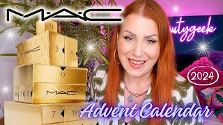 MAC 2024 BEAUTY ADVENT CALENDAR UNBOXING  BETTER THAN LAST YEAR [upl. by Pasquale]