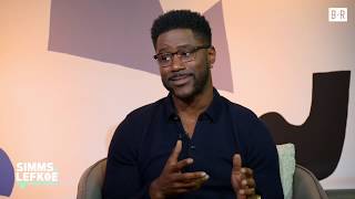 Nate Burleson on Calvin Johnsons Crazy Bench Presses  Simms amp Lefkoe The Show Extended Interview [upl. by Esirec]