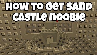 How to Get Sand Castle Noobie in Find the Noobies Morphs  sand castle noobie [upl. by Greggs]