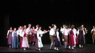 Austrian traditional folk dance Untersteirer Landler [upl. by Eilyab]