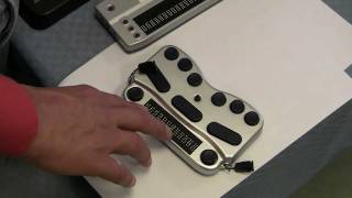 iphone braille pen punktdisplay  InSyn  Svensk Syn 20111013 [upl. by Yunick303]