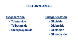 ORAL HYPOGLYCEMIC AGENTS OHAs [upl. by Sardella]