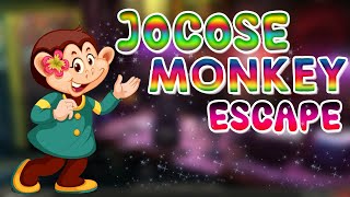 G4K Jocose Monkey Escape Game Walkthrough [upl. by Darsey145]