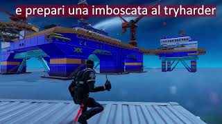 Imboscata al Trayharder del boss Nitroglicerina  Fortnite Capitolo 2 Remix [upl. by Rolyak]