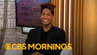 Musician Jon Batiste on winning five Grammy Awards [upl. by Gino]