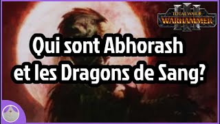 Abhorash et la lignée des dragons de sang  Lore Total War Warhammer et spéculations FR [upl. by Bussy471]