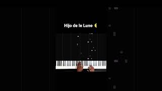 Hijo de la Luna  Mecano 🥺 pianosoin pianotuto easy piano version [upl. by Dombrowski]