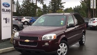 2009 Chevrolet Uplander LS  Seats 7 Review Island Ford [upl. by Yrffej]