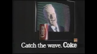 Max Headroom  Catch The Wave Coke Commercial [upl. by Verina]