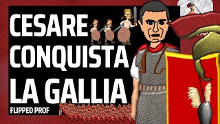 Cesare conquista la Gallia la fine del Triumvirato [upl. by Nylinnej]