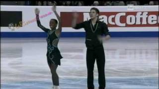 Europei Sheffield PAIRS FS 1016 Vanessa JAMES Morgan CIPRES  26012012 [upl. by Moselle865]