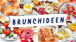 Brunch Rezepte zum Vorbereiten Fingerfood  Kalte Platten Ideen einfach und schnell  TRYTRYTRY [upl. by Mafalda]