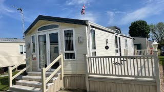 2 Bedroom Willerby Vogue 41 x 13 Sited With Decking Short Walk From The Beach [upl. by Libbie]