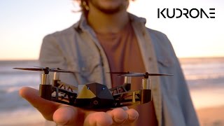 Kudrone 4K Camera NanoDrone With GPS AutoFollow [upl. by Blaze]