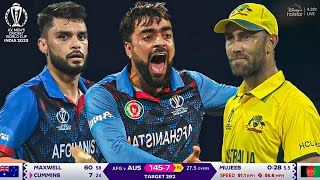 Australia vs Afghanistan World Cup 2023 Full Match Highlights AFG vs AUS WC Full Match Highlights [upl. by Ainaznat692]