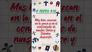 2 Pedro 318 versiculodelabiblia biblia versiculodiario versiculodeldia [upl. by Heng286]