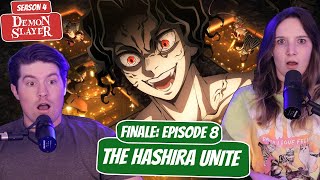 MUZAN VS EVERYONE  Demon Slayer Married Reaction  Ep 4x8 quotThe Hashira Unite” [upl. by Hsan]